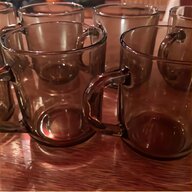 smoked glass mugs for sale