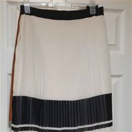 white chiffon pleated skirt for sale