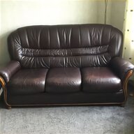 leather three piece suites for sale