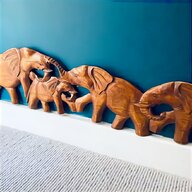 hand carved wooden elephant for sale