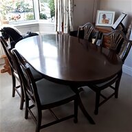 mahogany reproduction dining chairs for sale