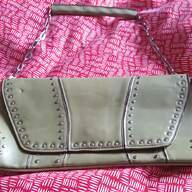 green leather purse for sale