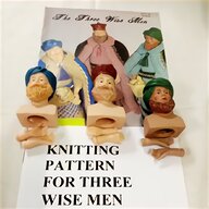 nativity knitting pattern for sale