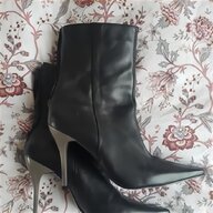 leather stiletto boots for sale