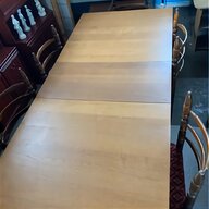 extending oak refectory table for sale