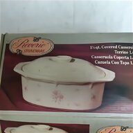 vintage stoneware casserole for sale