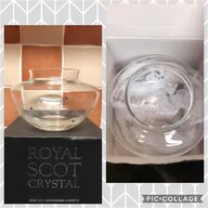 crystal vase boxed for sale