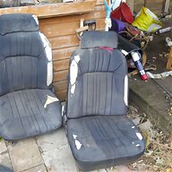 escort xr3i convertable half leather seats for sale