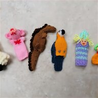 knitted finger puppets for sale