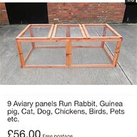 wooden rabbit run for sale