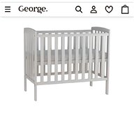 white baby cot for sale