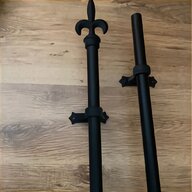 wrought iron curtain pole for sale