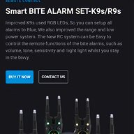 bite alarm carry case for sale
