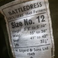 battledress trousers for sale