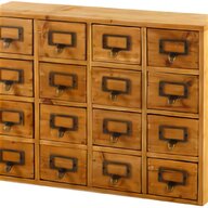 vintage wooden storage drawers for sale