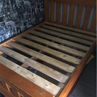 solid oak sleigh bed for sale