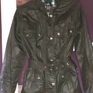 womens wax jacket l for sale