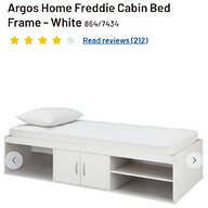 cabin bed white for sale