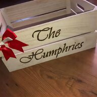 personalised wooden toy box for sale