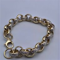 gold belcher bracelet for sale