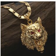 gold lion charm for sale
