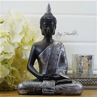 silver buddha ornament for sale