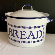 vintage enamel bread bin for sale