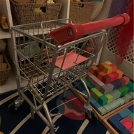 toy shopping trolley metal for sale