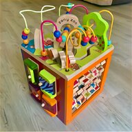 zany zoo wooden activity cube for sale