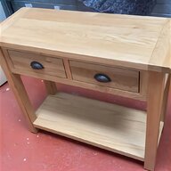 oak console for sale