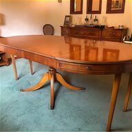 yew dining table and chairs for sale