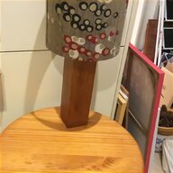teak table lamp for sale