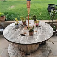 wooden reel table for sale