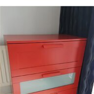 white ikea brimnes drawers for sale