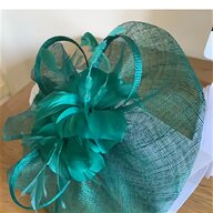 emerald green wedding hats for sale