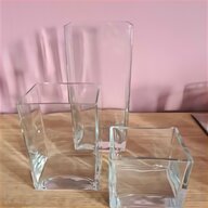 rectangular glass vase for sale
