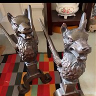 cast iron fire dogs for sale