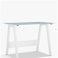 glass top desk for sale