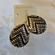 gold bamboo earrings for sale