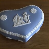 wedgwood blue heart trinket box for sale