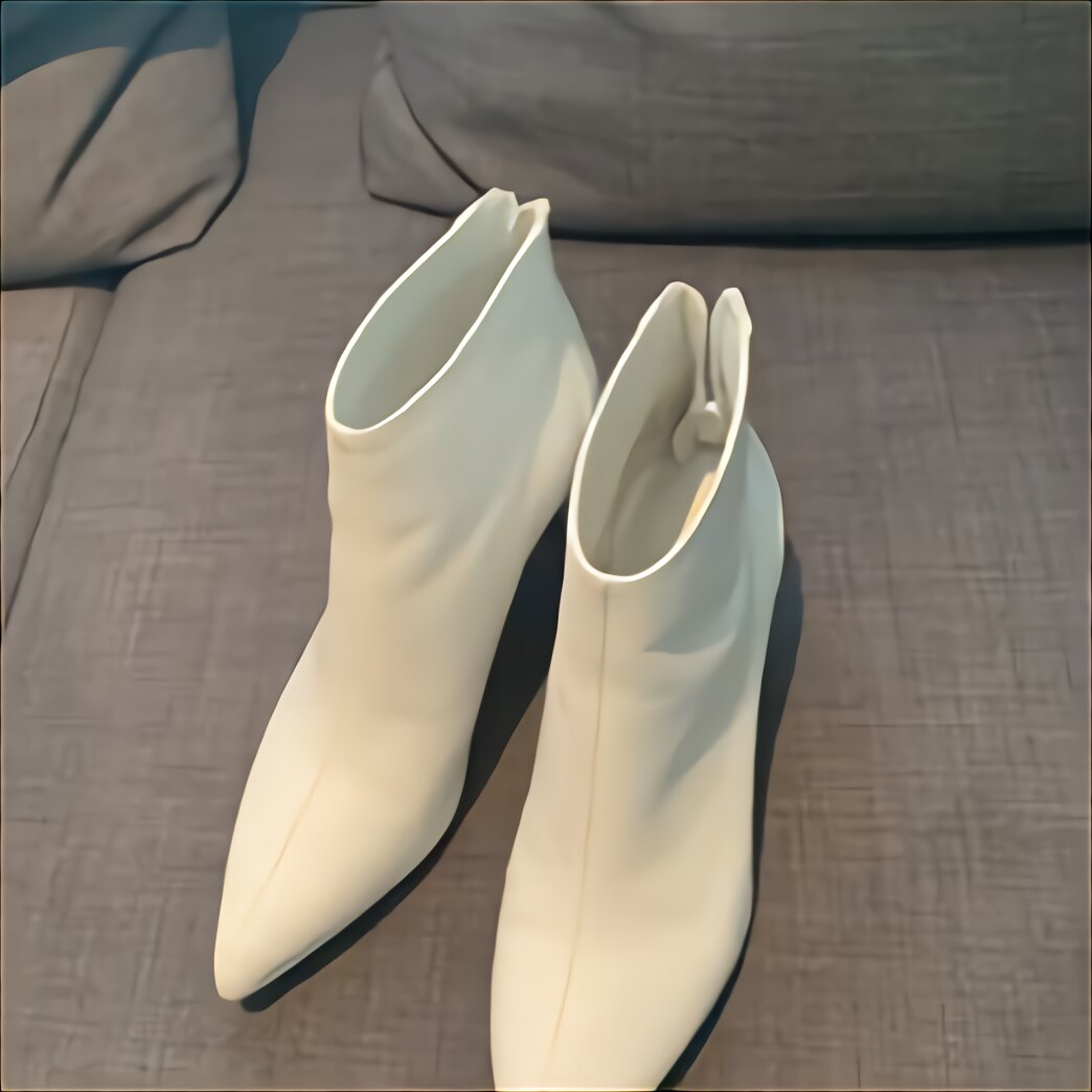 white abba boots