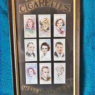 framed cigarette cards for sale