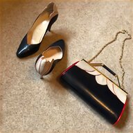 ladies shoes and matching clutch bag for sale