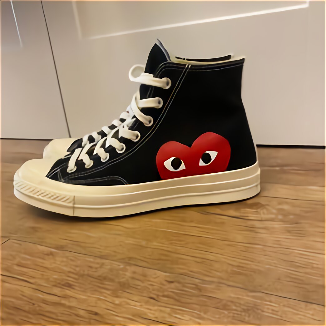 Comme Des Garcons Play Converse for sale in UK | 68 used Comme Des ...