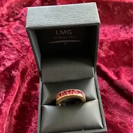 ladies gold garnet rings for sale