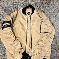mens tan leather bomber jacket for sale