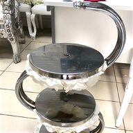 round silver wedding cake stand for sale