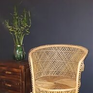 peacock wicker chair for sale