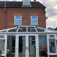 white gutter conservatory for sale