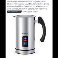 nespresso milk frother for sale